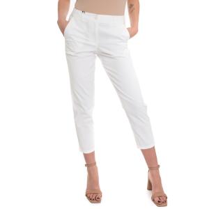 Pennyblack Pantalone modello chino Bianco Cotone Donna