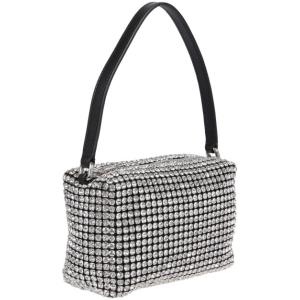 Clutch Heiress Media Con Strass Alexander Wang Metallico Taglia onesize Alexander Wang Taglia onesize