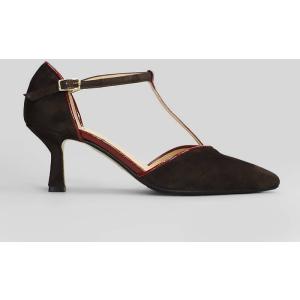 Decollete  in Camoscio Testa di Moro