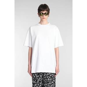 T-Shirt  in Cotone Bianco