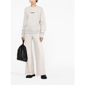 Felpa In Cotone Jil Sander Grigio Taglia M Jil Sander  Taglia M