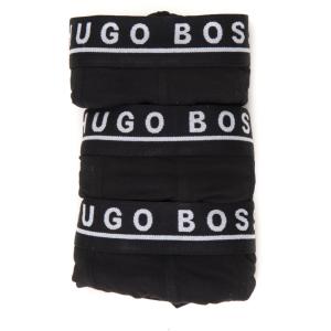 BOSS Set 3 Boxer Nero Cotone Uomo