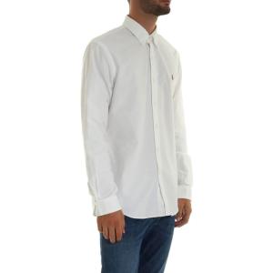 Camicia Con Colletto Button Down Polo Ralph Lauren Bianco Taglia L Polo Ralph Lauren  Taglia L