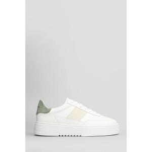 Sneakers Orbit Vintage in Camoscio e Tessuto Bianco
