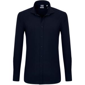 Camicia trendy nera francese