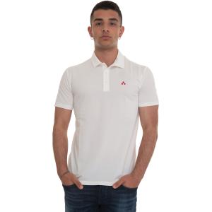 Peuterey Polo manica corta MEZZOLA Bianco Poliestere Uomo