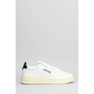Sneakers Medalist Low in Pelle Bianca