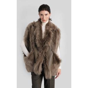 Pelliccia & Shearling 70 in Pelle Grigia