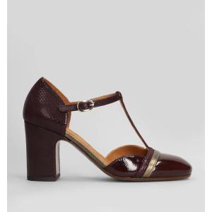 Decollete Miver in Pelle Bordeaux