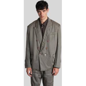 Giacca Casual  in Lyocell Verde