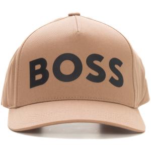 BOSS Berretto con visiera Beige Cotone Uomo