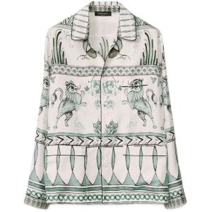 Camicia con stampa grafica