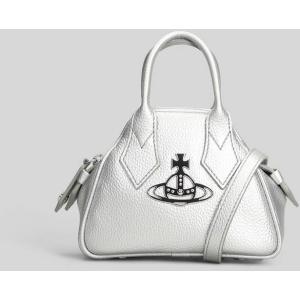 Borsa a spalla Yasmine mini in Poliuretano Argento