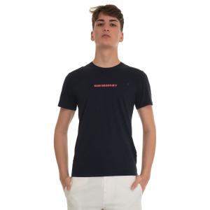 Ecoalf T-shirt Bircalf Blu Cotone riciclato Uomo