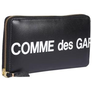Portafoglio Zip Around Con Logo Comme Des Garcons Nero Taglia onesize Comme Des Garcons Taglia onesize