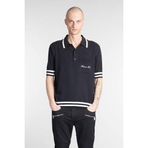 Polo  in Lyocell Nero