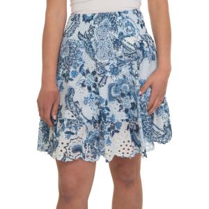 Guess Gonna Bianco-azzurro Cotone Donna