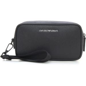 Emporio Armani Pochette Nero Pelle Uomo