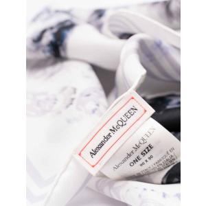 Foulard Alexander Mcqueen Grigio Taglia onesize Alexander Mcqueen Taglia onesize