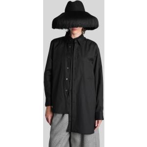 Camicia  in Cotone Nero