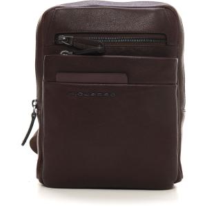 Piquadro Borsello in pelle Testa di moro Pelle Uomo