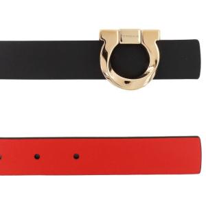 Cintura Di Pelle Ferragamo Nero Taglia 80 Ferragamo  Taglia 80