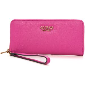 Guess Portafoglio zip around zed Fucsia Poliuretano Donna