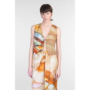 Gilet  in Seta Multicolor