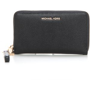 Michael Kors Portafoglio zip around Nero Pelle Donna