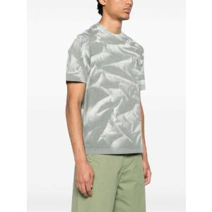 T-shirt In Cotone Con Stampa Sun Bleach Paul Smith Grigio Taglia M Paul Smith  Taglia M