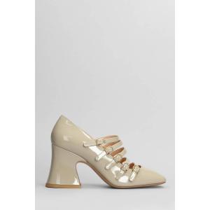 Decollete Janis in Vernice Taupe