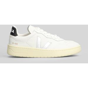 Sneakers V-90 O.T in Pelle Bianca