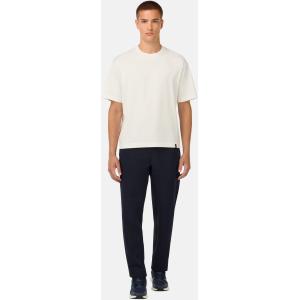 Boggi, T-shirt In Jersey Performante, Uomo, Bianco, Taglia: L