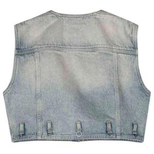 Gilet Con Tasche Frontali Courreges Blu Taglia 36 Courreges Taglia 36