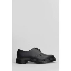 Stringate 1461 Mono Smooth in Pelle Nera