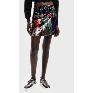 33-Minigonna Fiesta 22WWFW14 Multicolore Slim Fit