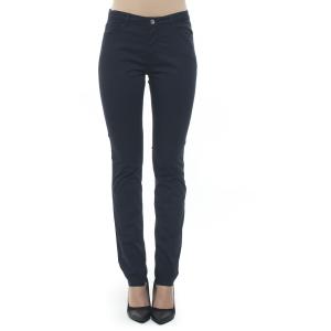 US Polo Assn Pantalone 5 tasche Blu Cotone Donna