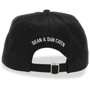 Cappello Da Baseball Con Toppa D2 Dsquared2 Nero Taglia onesize Dsquared2 Taglia onesize