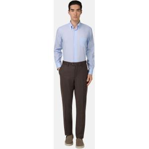 Boggi, Camicia A Quadretti In Cotone Regular Fit, Uomo, Azzurro, Taglia: 38