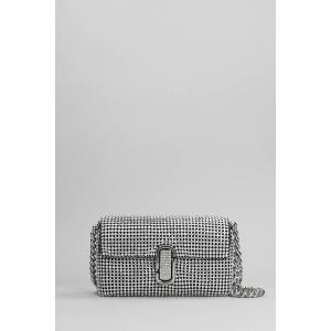 Borsa a spalla  in tecnico Argento