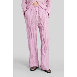 Pantalone in Cotone Rosa