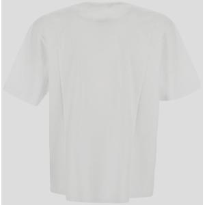 T-shirt Girocollo Di Colore Bianco Palm Angels Bianco Taglia L Palm Angels  Taglia L