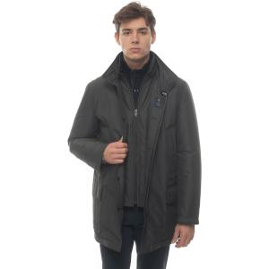 Fay Giaccone con 4 tasche New Week Grigio Poliestere Uomo