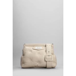Borsa a spalla Glam slam in Pelle Beige
