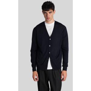 Cardigan  in Lana Blu