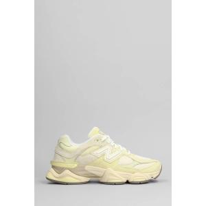 Sneakers 9060 in Camoscio e Tessuto Giallo