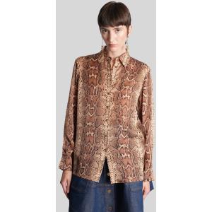 Camicia  in Seta Stampa Pitone