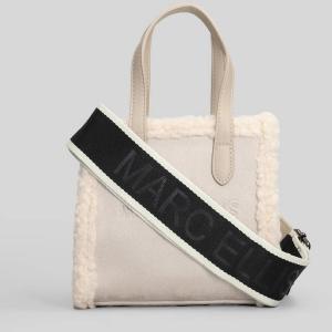 Borsa a spalla Buby Suede S in Camoscio Taupe