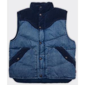 Levi's Vest Wild West Med Indigo
