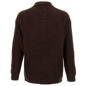 Maglia A Coste Emporio Armani Marrone Taglia L Emporio Armani  Taglia L